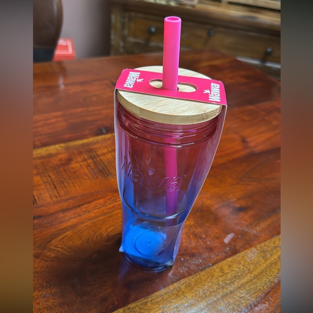 WAWA LIMITED EDITION SUMMER 2025 OMBRÉ PURPLE PINK “THE GALAXY” TUMBLER NEW HTF